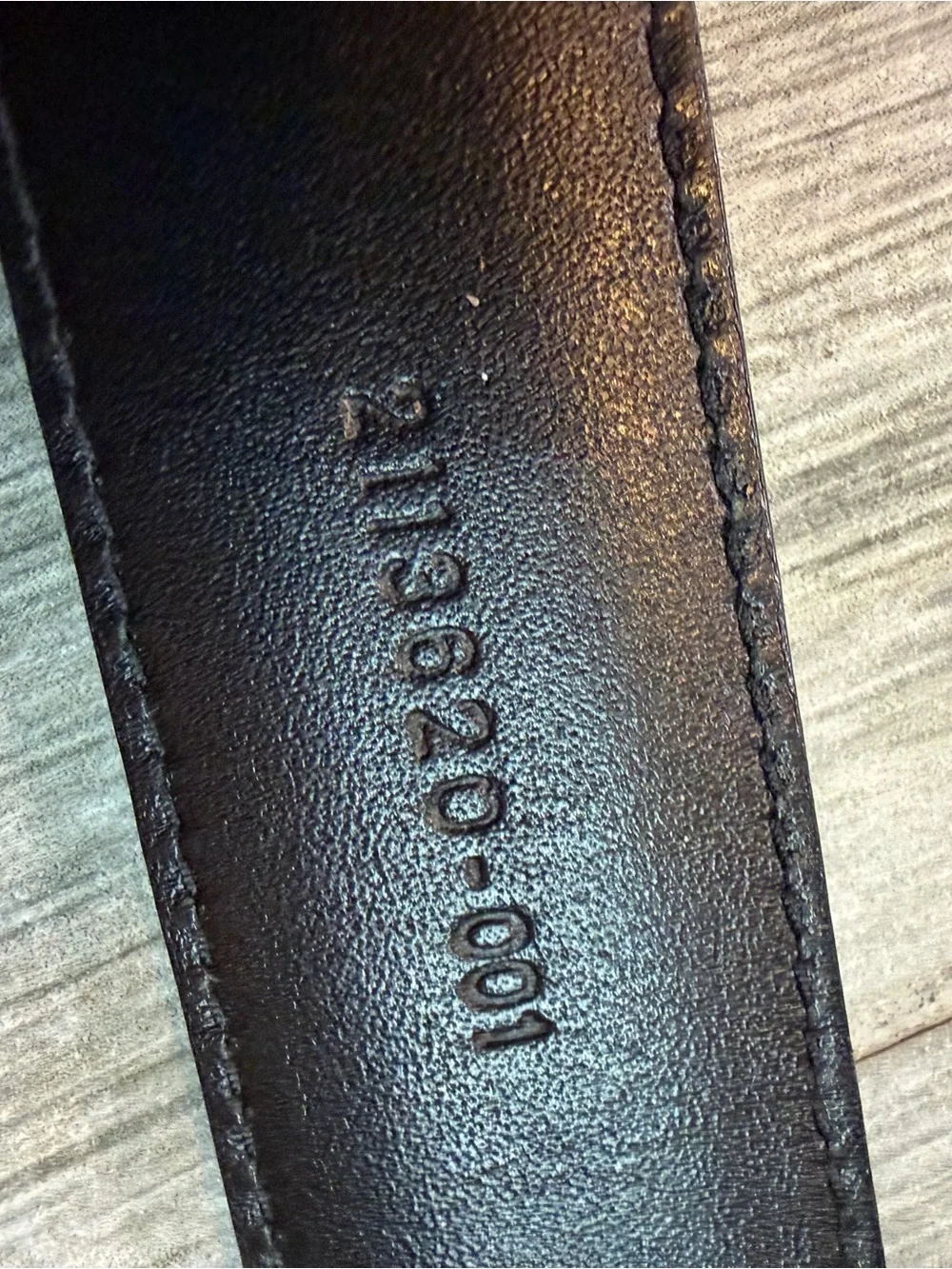 Polo Ralph Lauren Genuine Italian Leather Black Belt 36/95 Leather Metal Plate